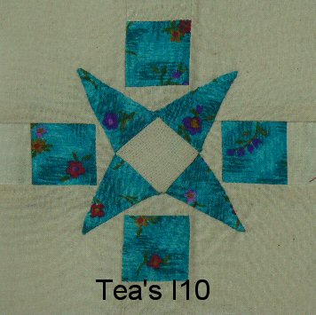 I-10 Iris' Medallion - 20 pieces
